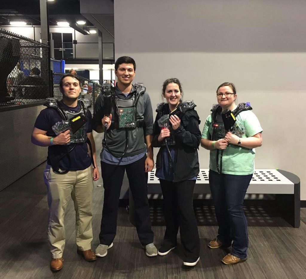 Laser Tag after SBEC research conference